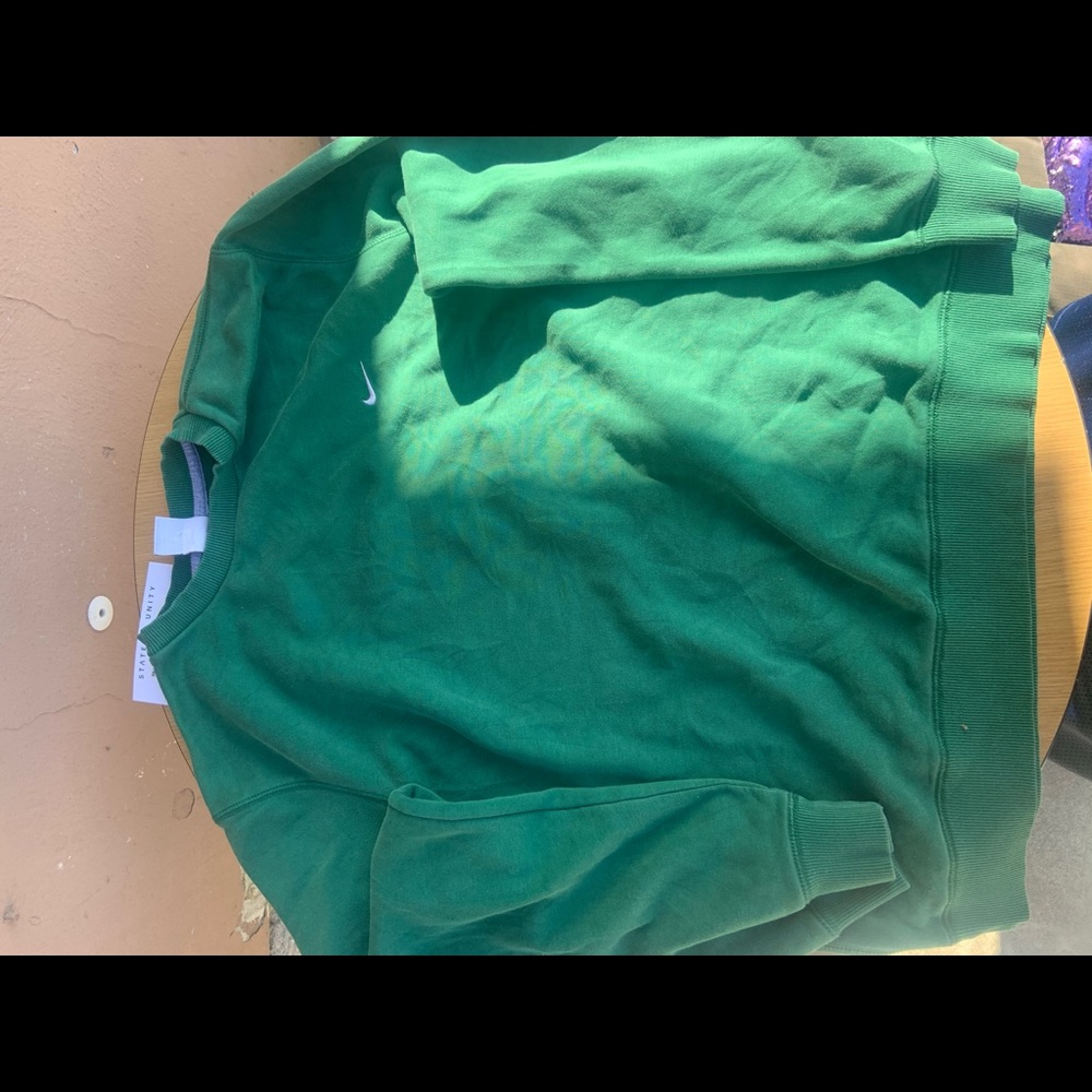 Vintage Nike Crewneck Sweatshirt Green